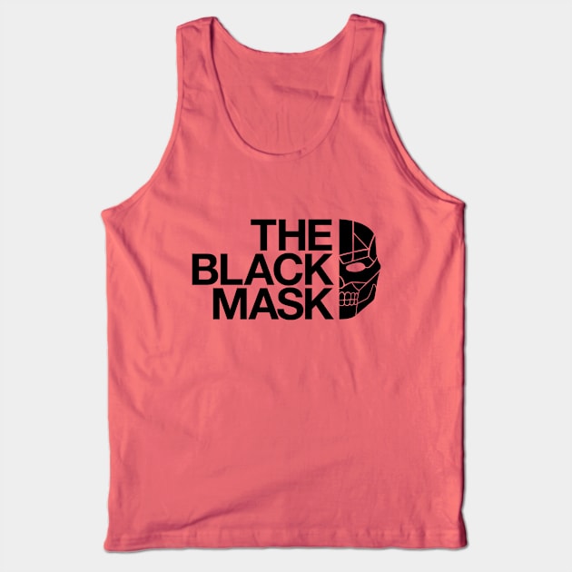 The Black Mask Tank Top by Cattoc_C